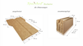 Materasso SPACEBED® Exclusivo M 190cm Marrone