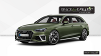 Foldable car mattress - SPACEBED® for Audi A4, S4, RS4, Avant, Allroad