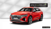 SPACEBED® - trunk foam mattress for Audi Q8 e-tron, Q8 e-tron Sportback
