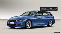 Trunk foam mattress - SPACEBED® for BMW 3 Touring