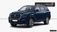 Folding car mattress - SPACEBED® for KGM/SsangYong Rexton