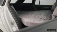 High-density foam car bed - SPACEBED® grey color in Skoda Octavia Combi 5 with Leveling System S4D