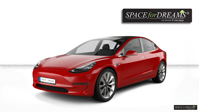SPACEBED® - foam car mattress vs. car air mattress Tesla Model 3