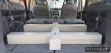 Livellamento del pavimento per Land Rover Discovery 3a generazione (5 pezzi - altezza 12 cm)