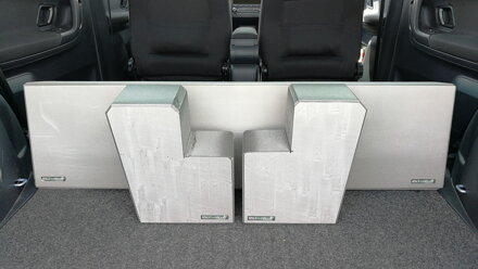 Livellamento del pavimento per Skoda Roomster, Yeti e Karoq con sedili posteriori VarioFlex